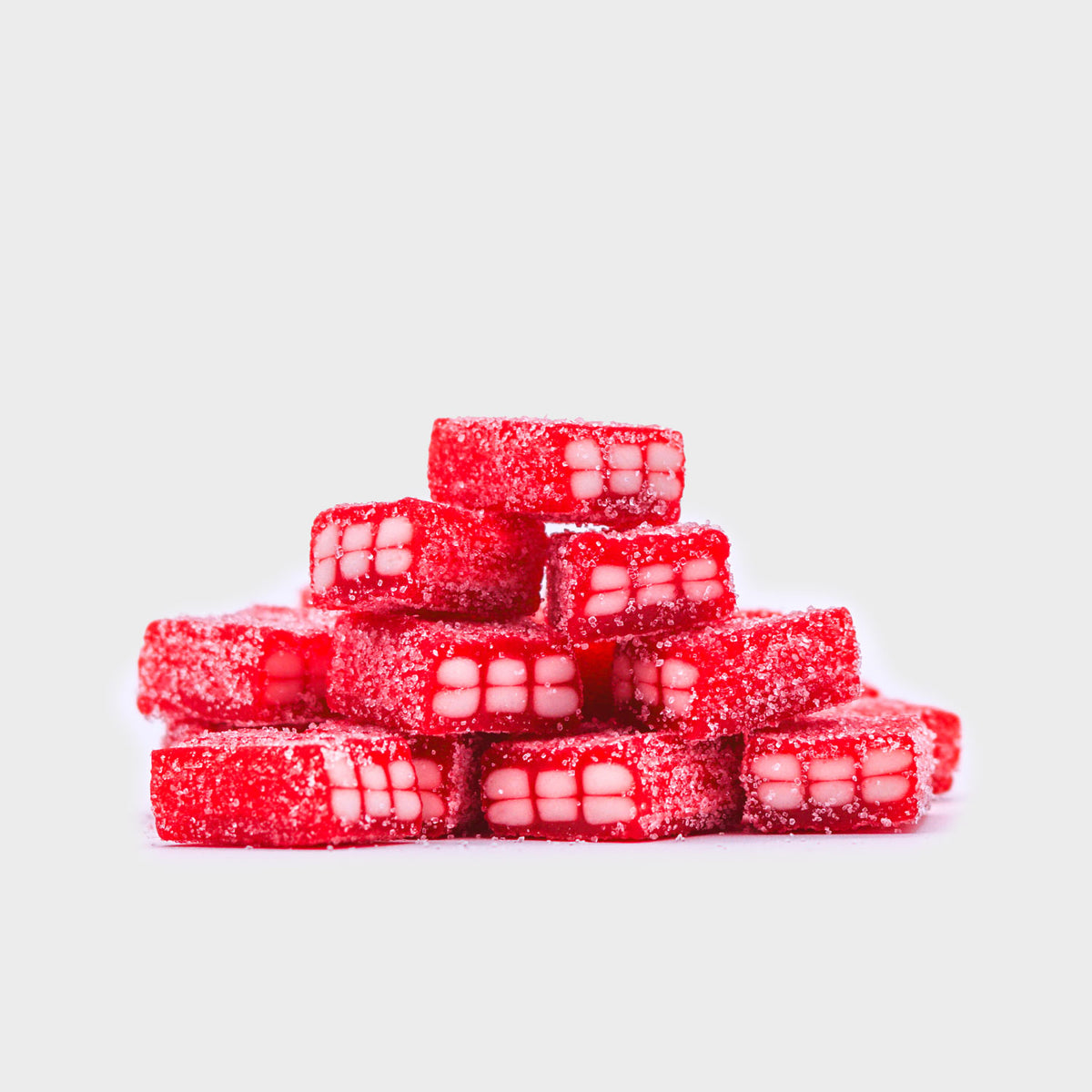 Sour Strawberry Licorice Bricks – Marini's Candies